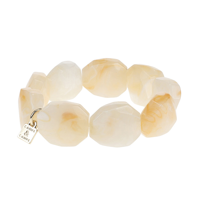 Facetted Stone Bracelet