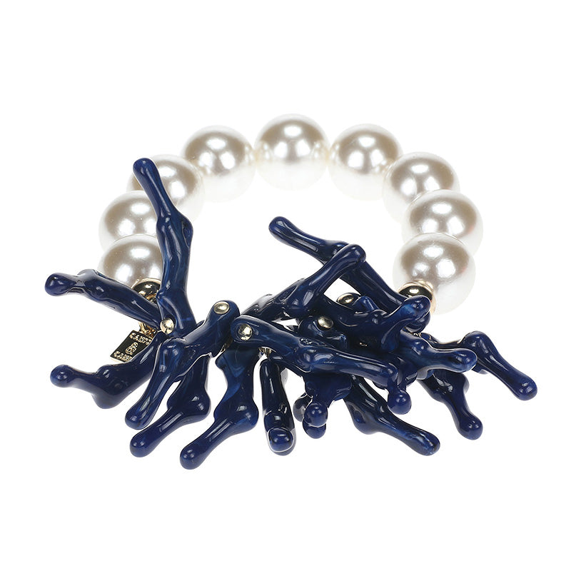 marine pearl reef bracelet