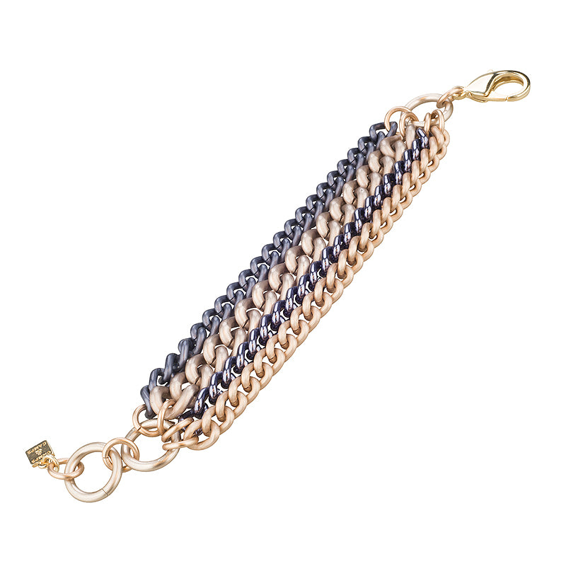 Multi coloured autumn bracelet
