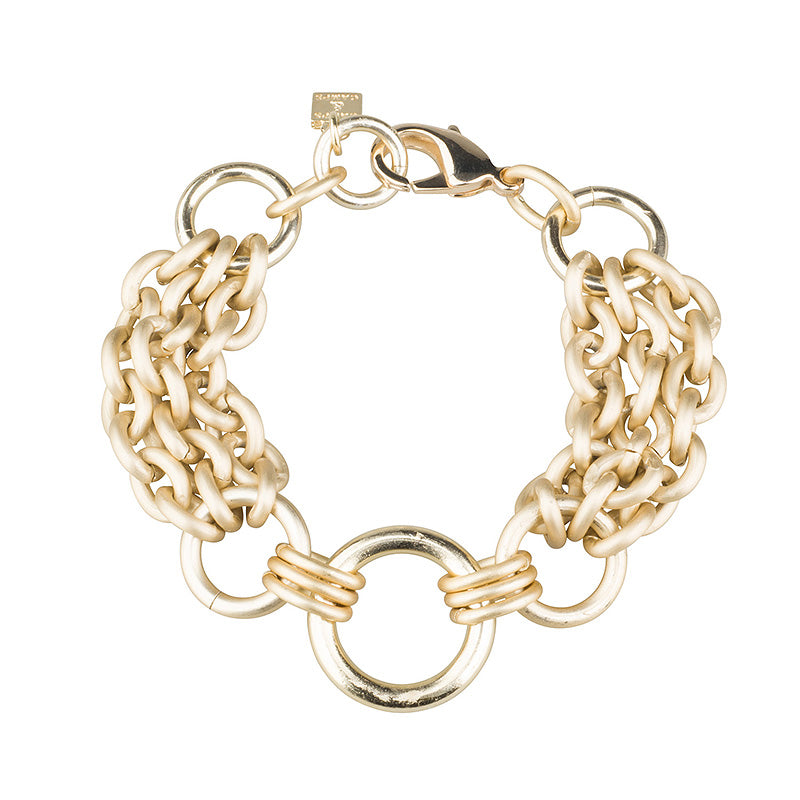 Hoops & loops bracelet