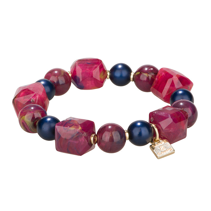 marbled marble bracelet