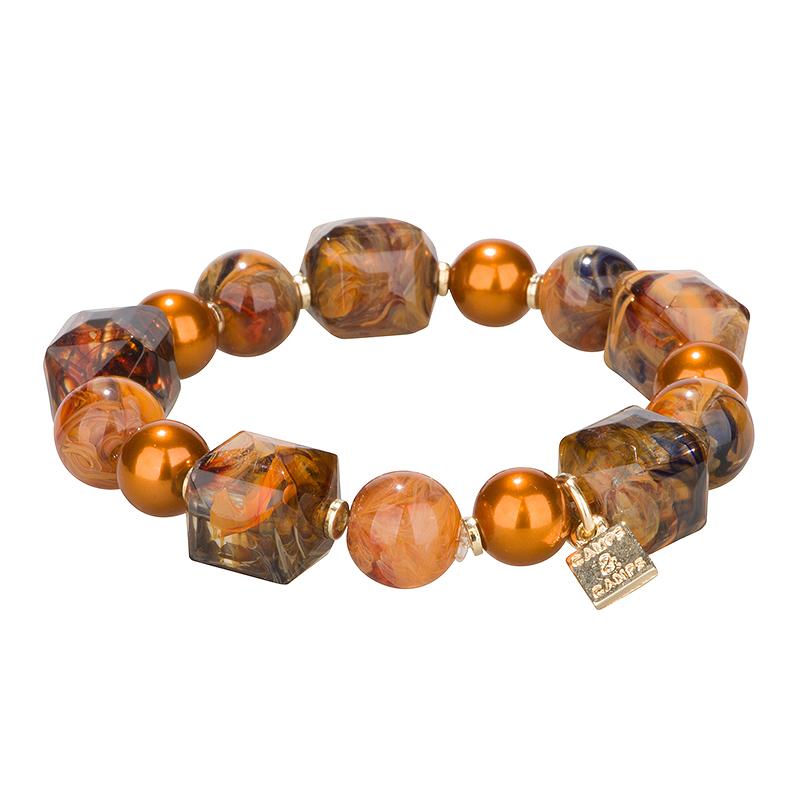 marbled marble bracelet