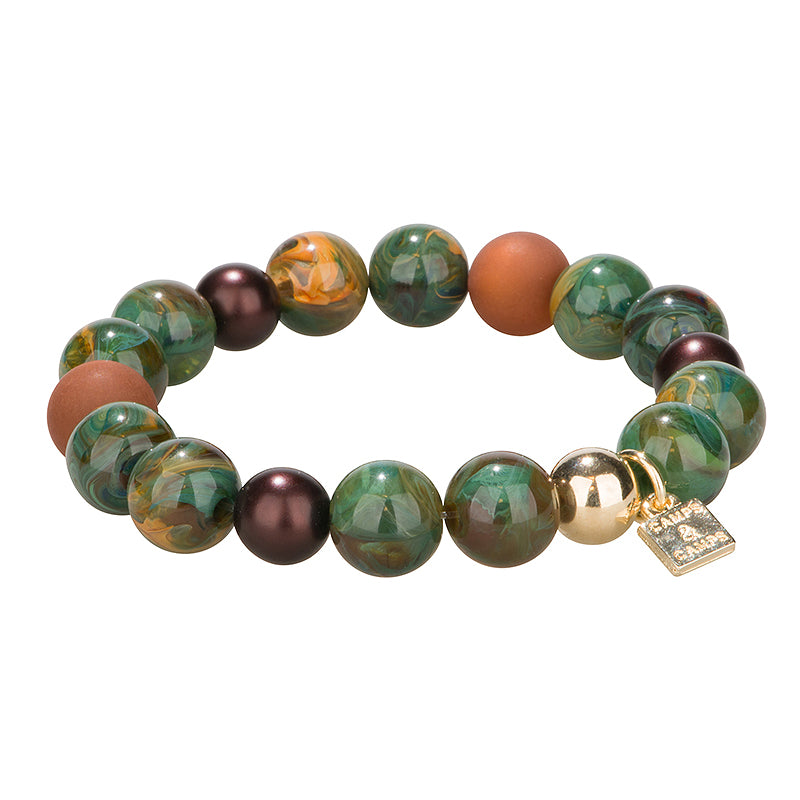 pearly marble bracelet