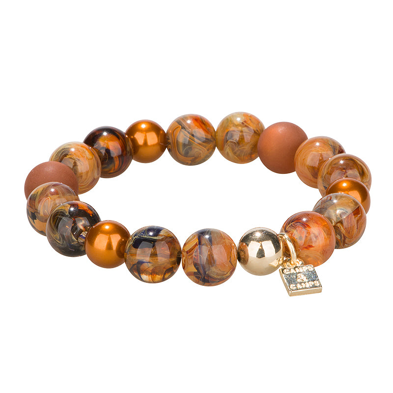 pearly marble bracelet
