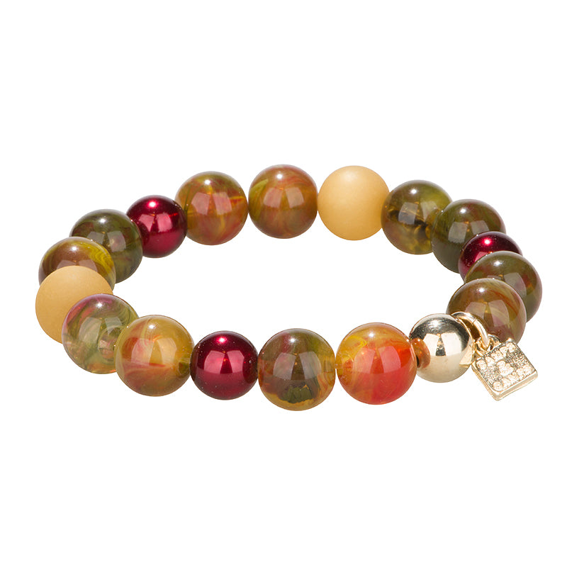 pearly marble bracelet