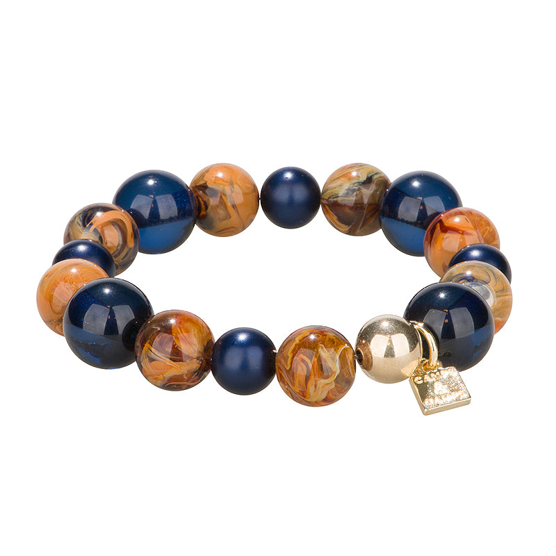 sheer marbled bracelet
