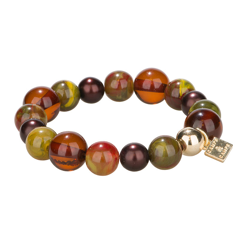 sheer marbled bracelet