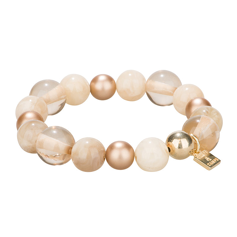 sheer marbled bracelet