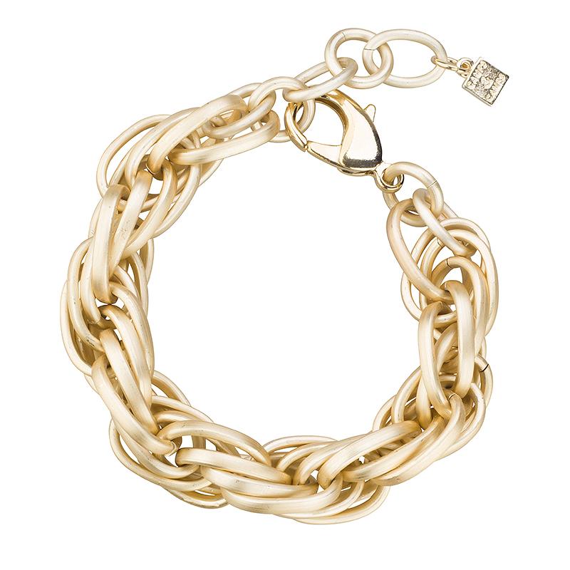 Twisted Aluminium Bracelet