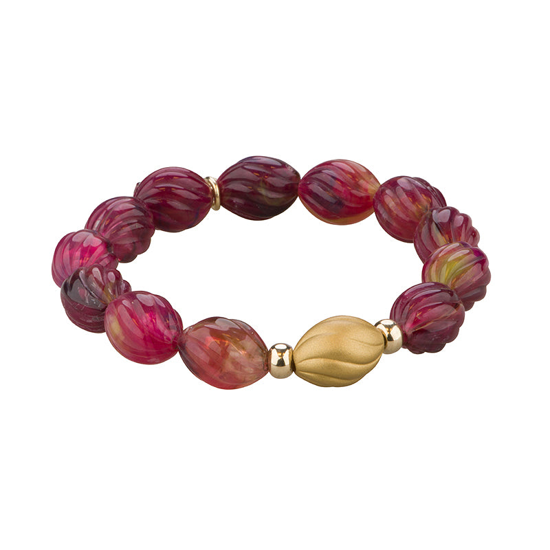 twirly beaded bracelet