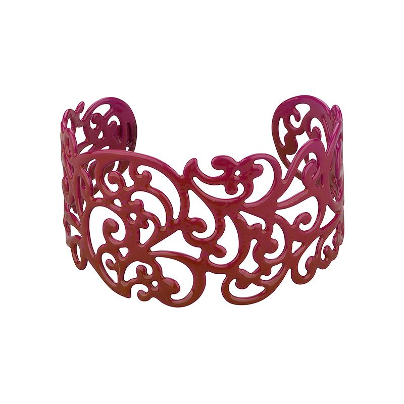 Filigree flower cuff