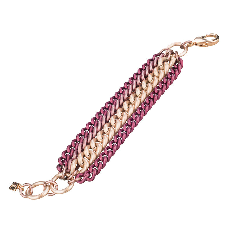 Multi coloured autumn bracelet