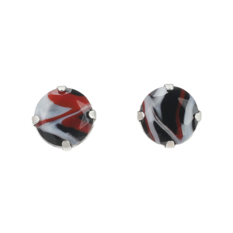Swarovski Ronde Oorstekers
