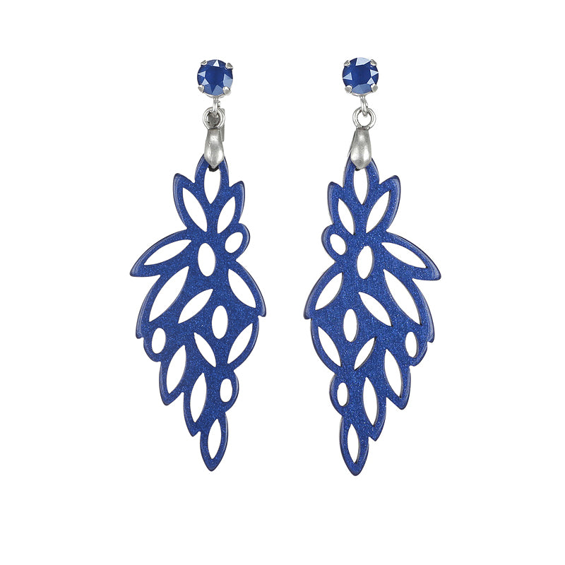 Filigree Leaf Earrings