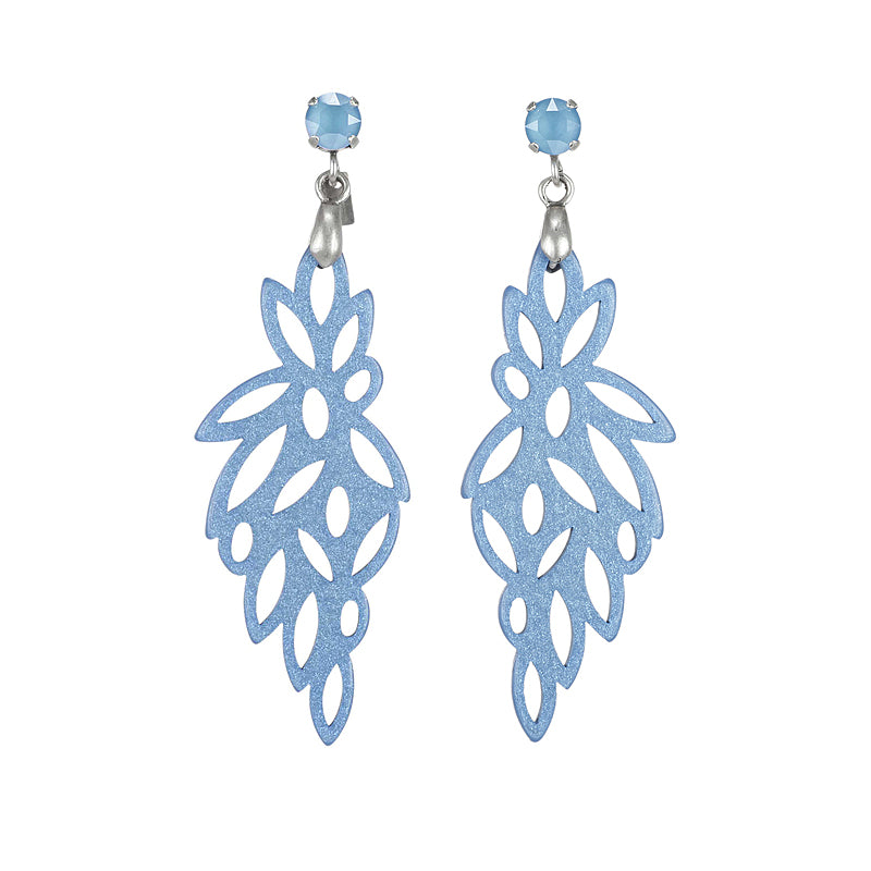 Filigree Leaf Earrings