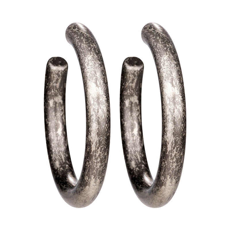 Large Heavy Metal Hoops