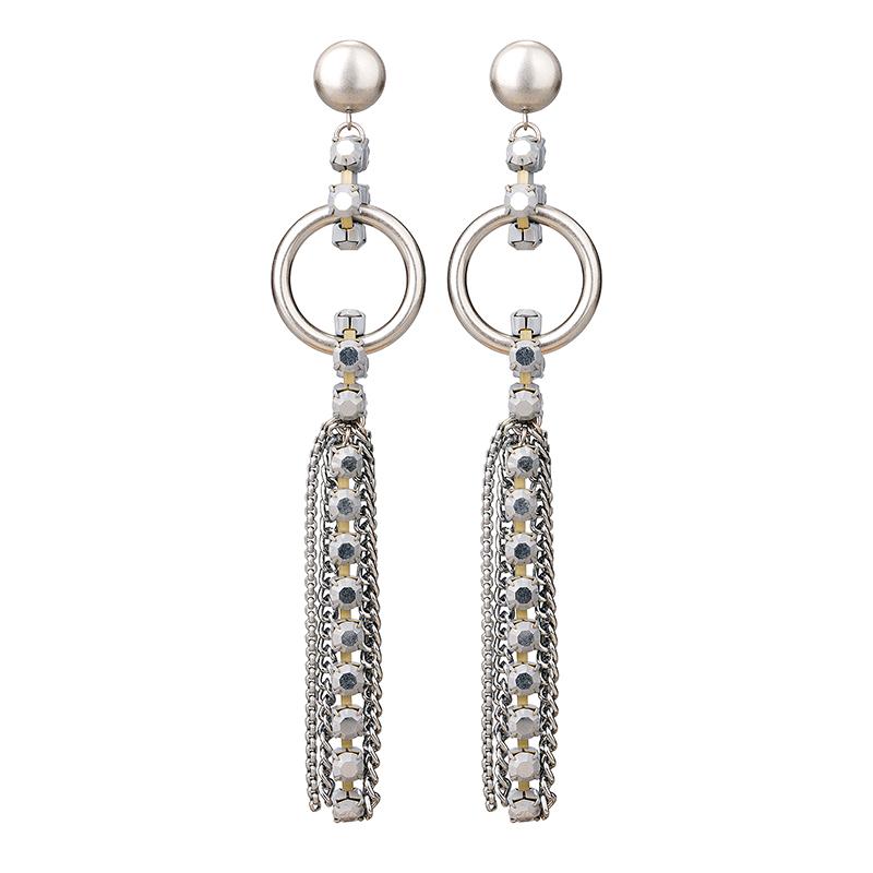 Double Dynasty Crystals Earrings