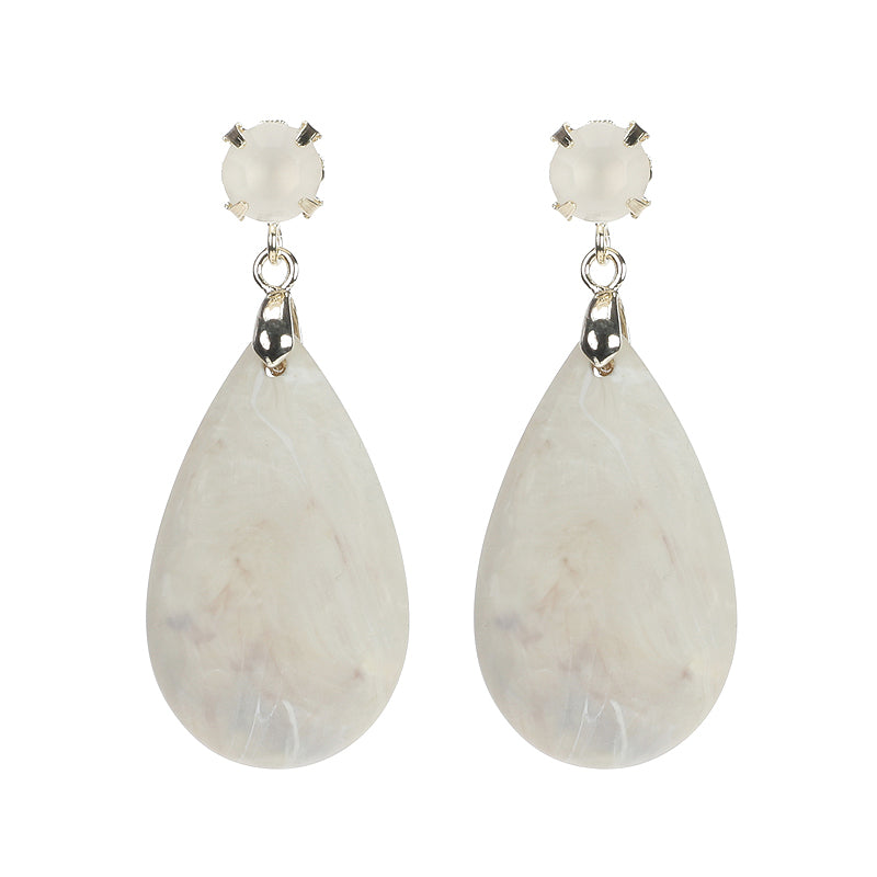 Facetted Drop Earrings