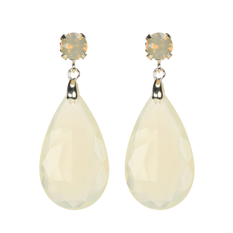 Facetted Drop Earrings