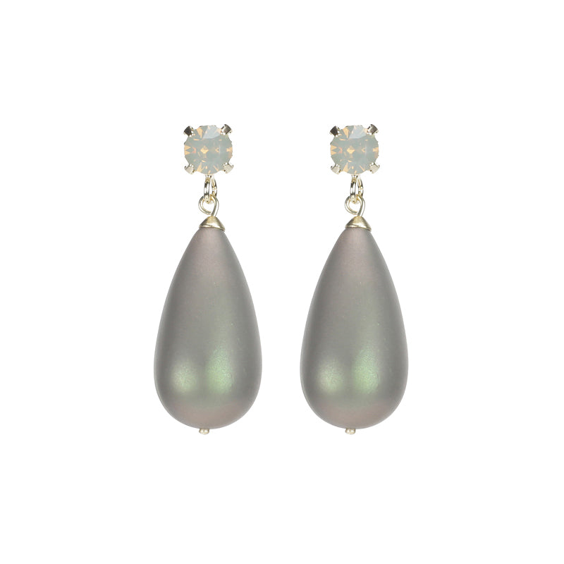 Satin Teardrop Earrings