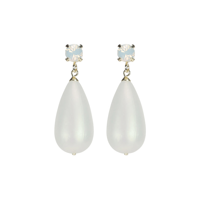 Satin Teardrop Earrings