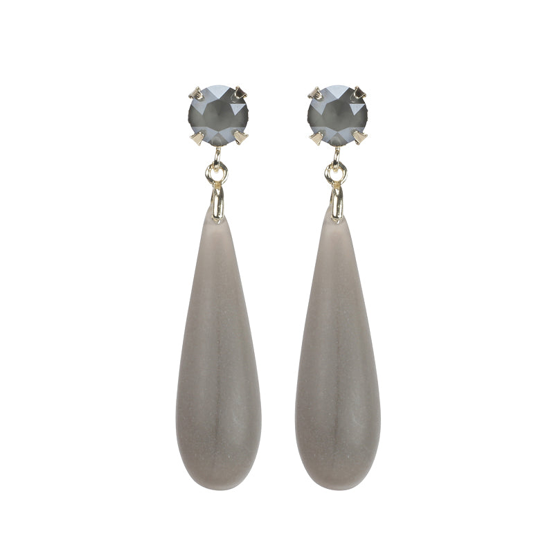 Slender Drop Earrings