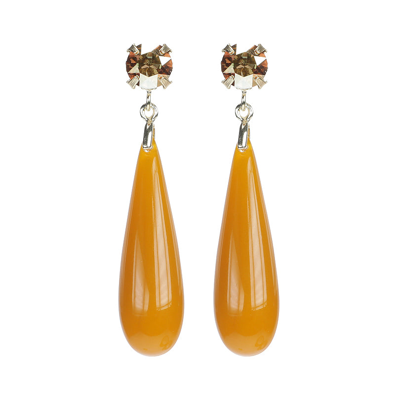 Slender Drop Earrings