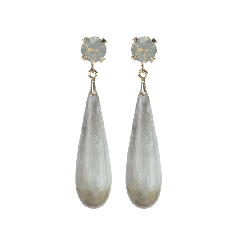 Slender Drop Earrings