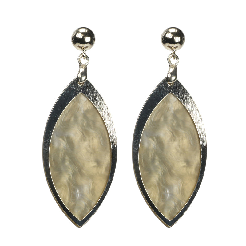 Framed Marquise Earrings