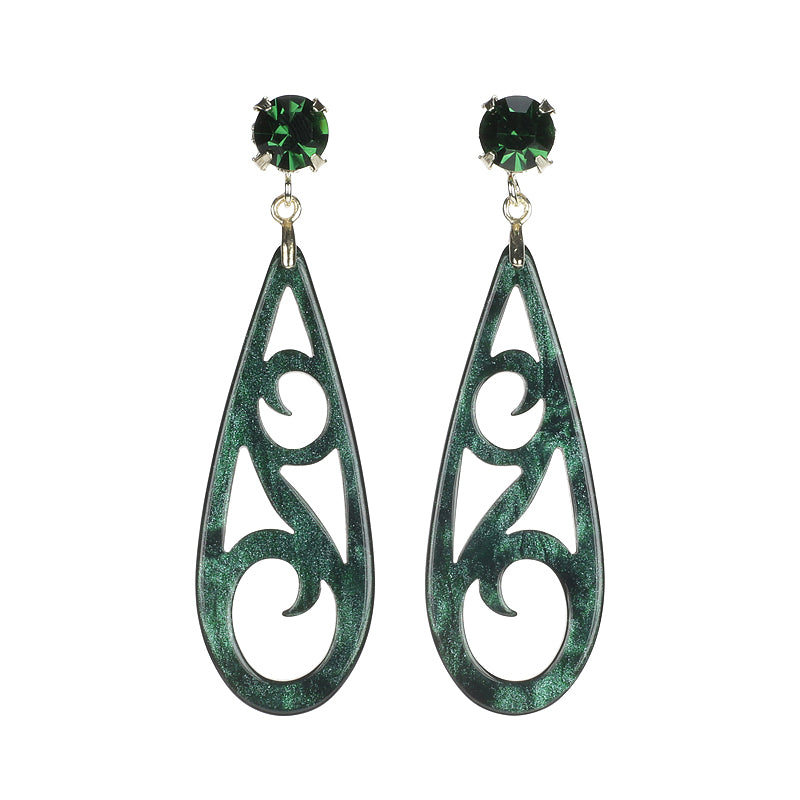 Filigree Teardrop Earrings