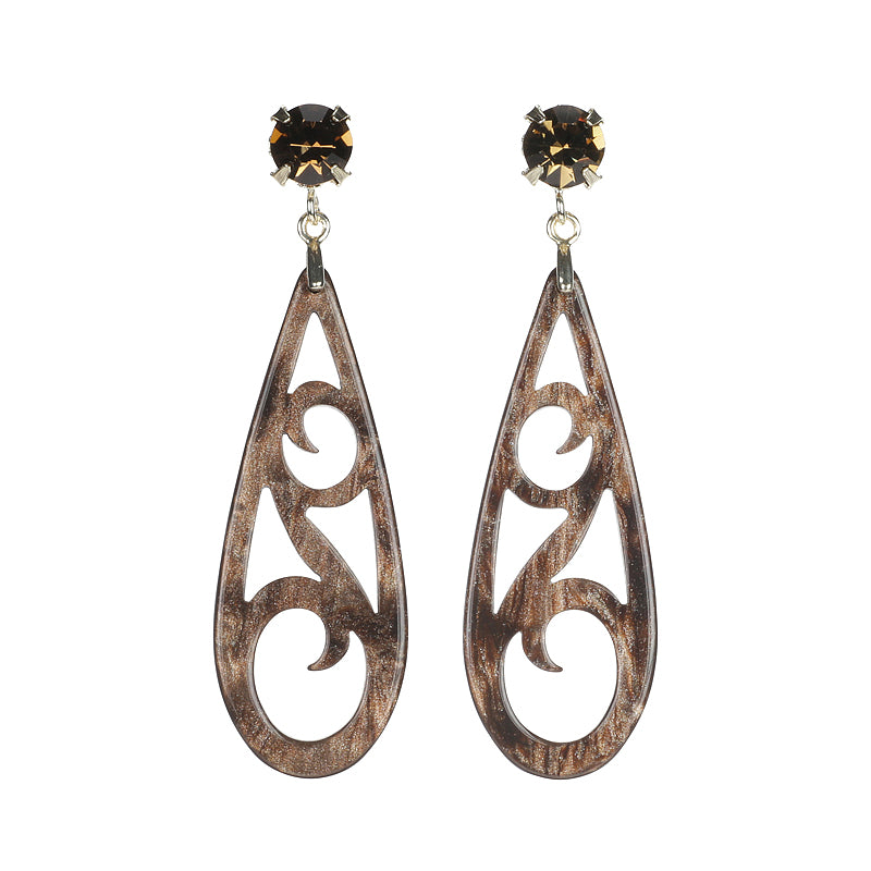Filigree Teardrop Earrings