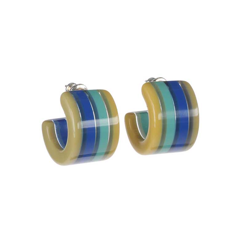 Striped Chunky Hoops