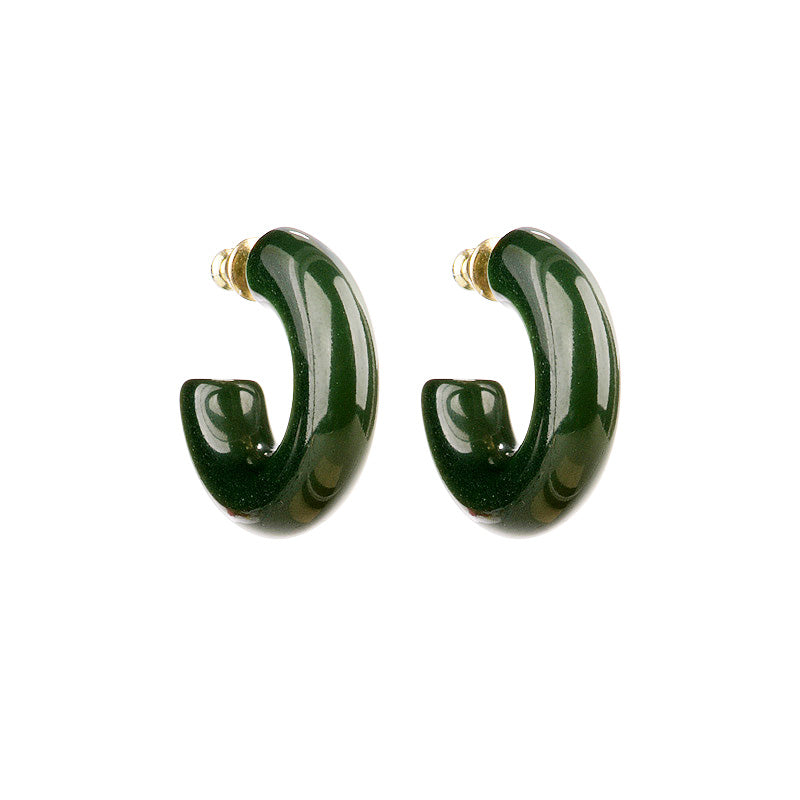 Tiny Resin Hoops