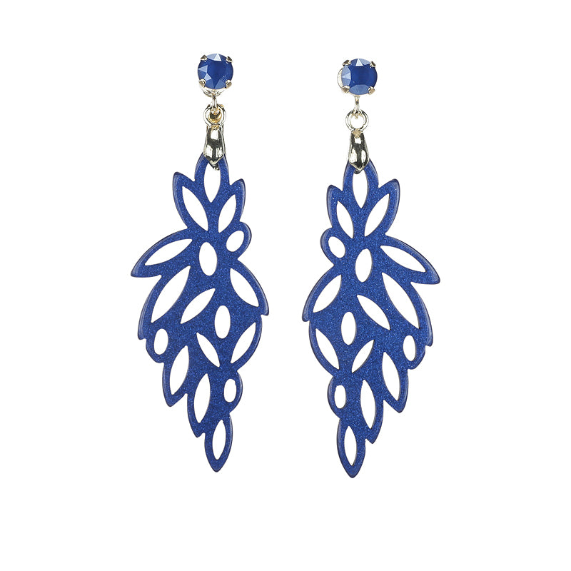 Filigree Leaf Earrings