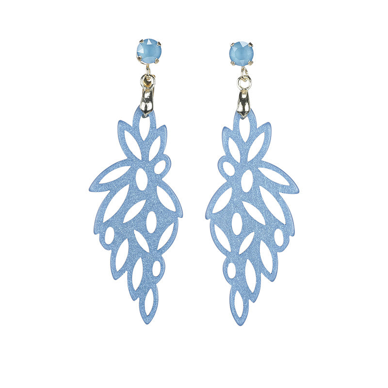 Filigree Leaf Earrings