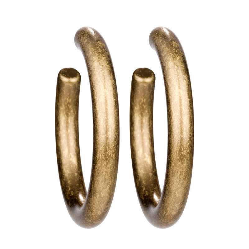 Large Heavy Metal Hoops