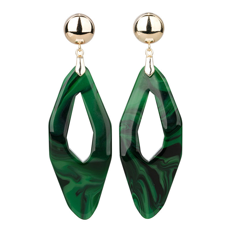 Agate Fantasy Drop Earrings