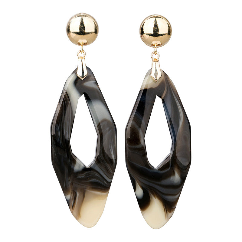 Agate Fantasy Drop Earrings