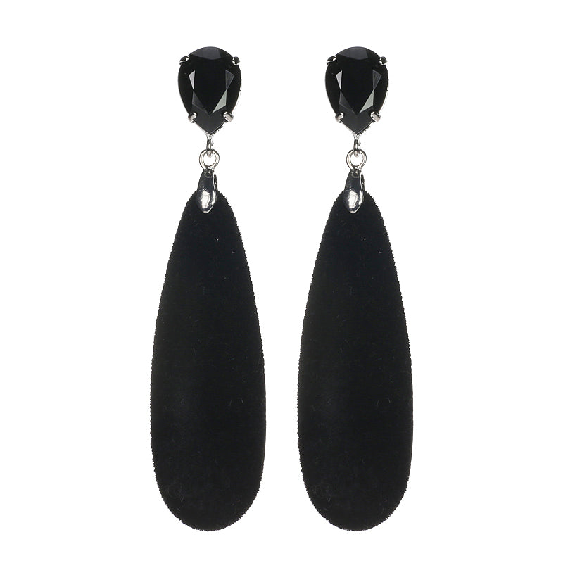 Velvet Teardrop Earrings