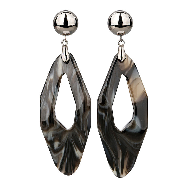 Agate Fantasy Drop Earrings