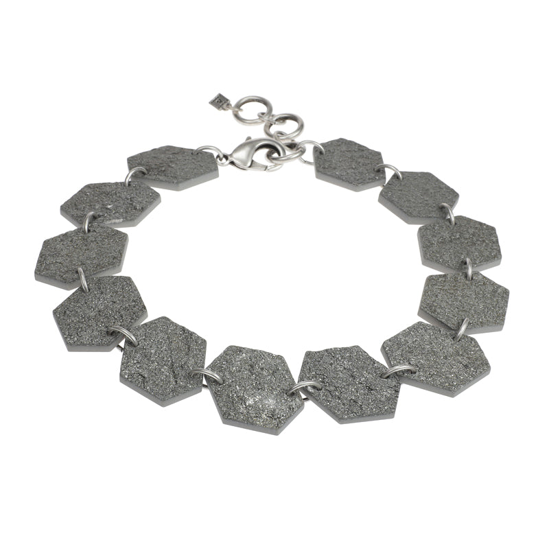 Hexagon Statement Necklace