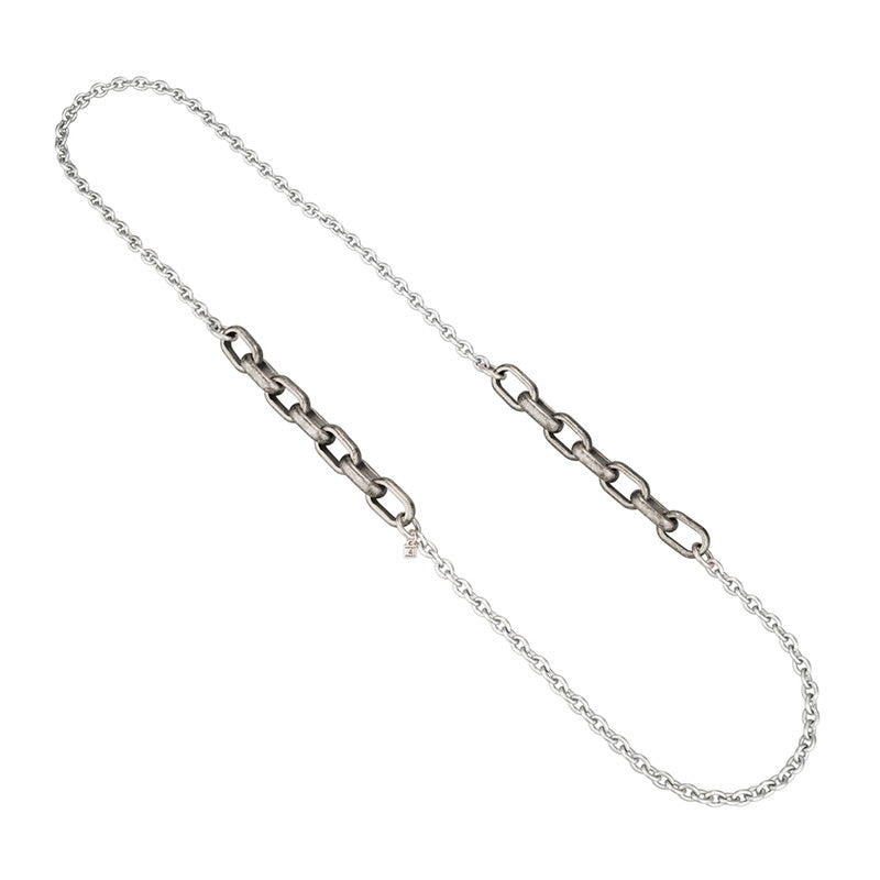 Antique Silver Heavy Metal Necklace