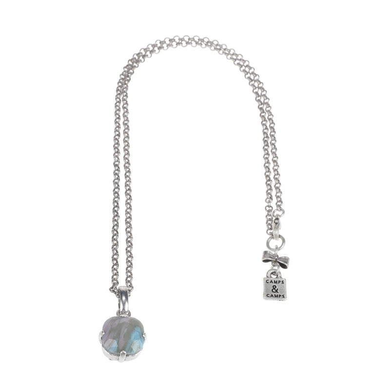 Round Stone Necklace