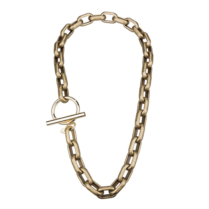 Oval Rings Necklace