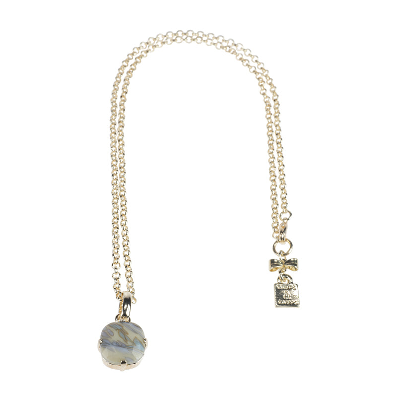 Round Stone Necklace
