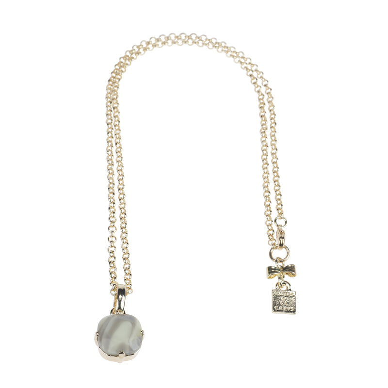 Round Stone Necklace