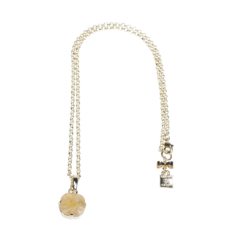 Round Stone Necklace