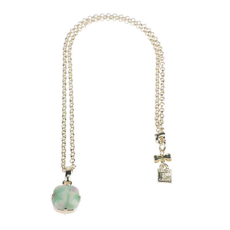 Round Stone Necklace