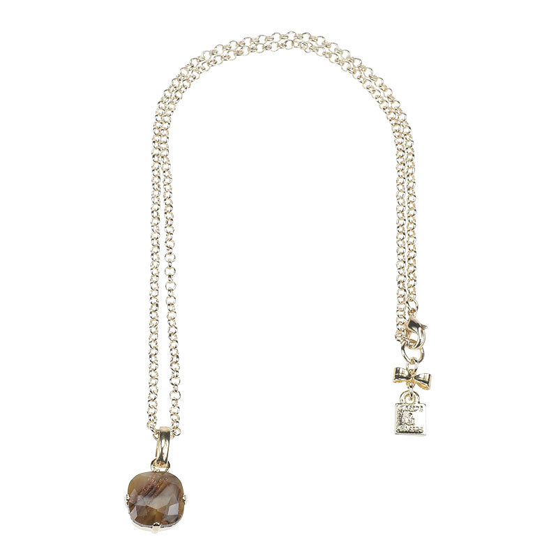 Round Stone Necklace