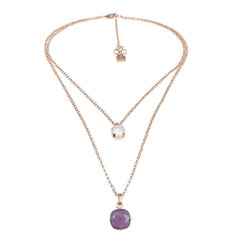 Layered Stone Necklace